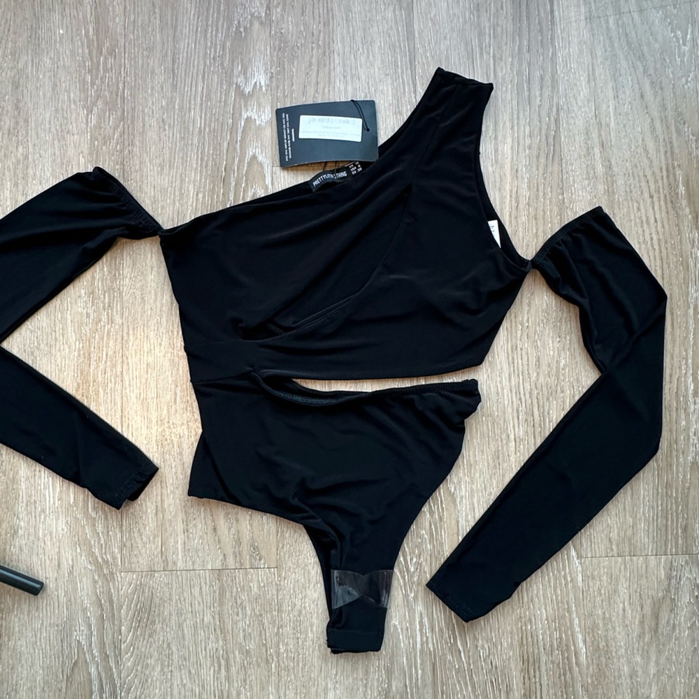 Black Long Sleeve Bodysuit